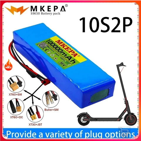 KEPAH 10S2P 36В 100000 мАч литий-ионная батарея для электроскутера