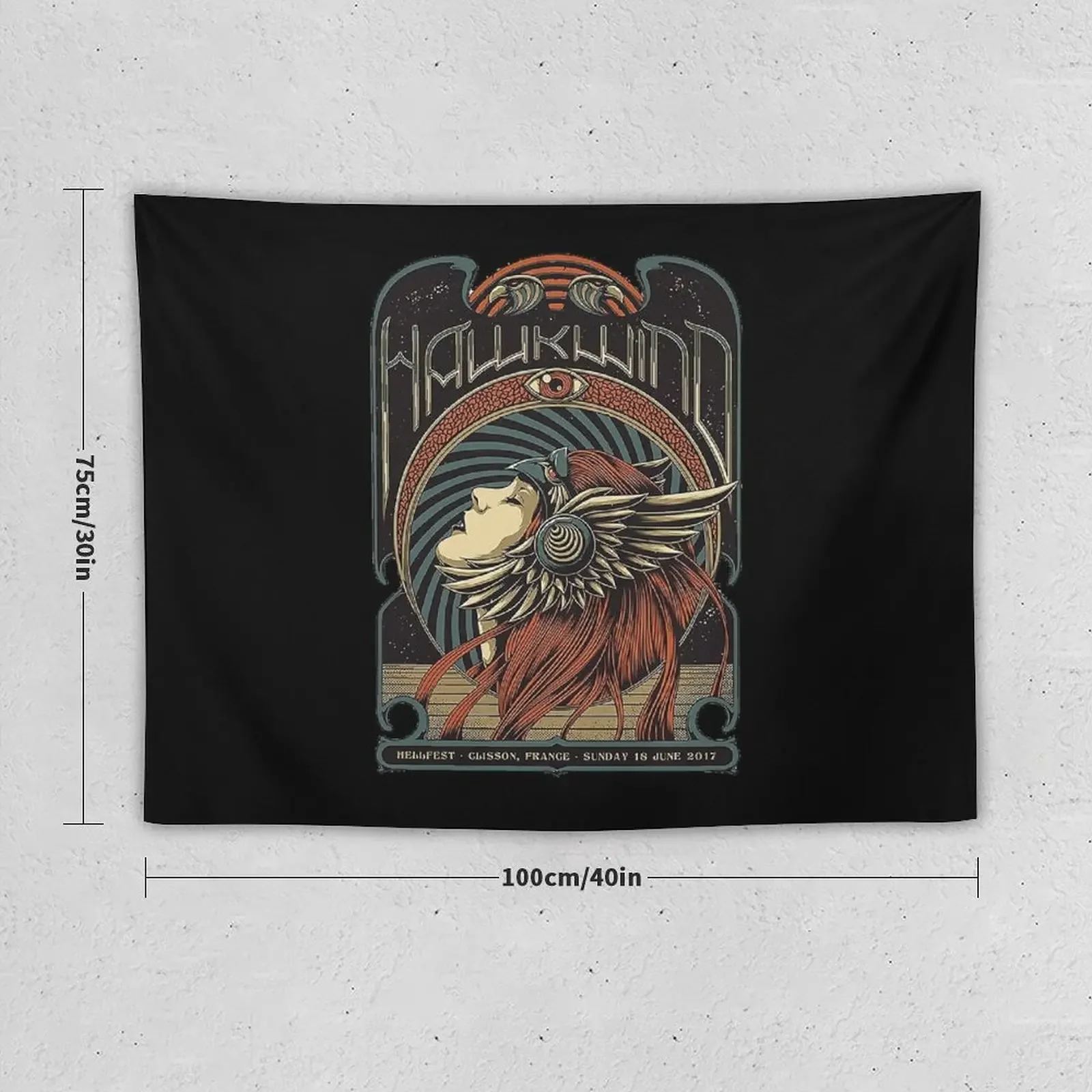 Классический гобелен hawkwnd для футболок комнатный дизайн аниме декор украшение