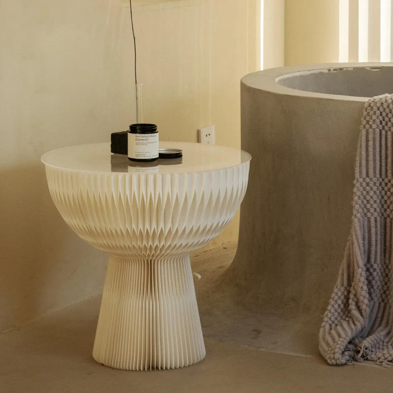 

Складной бумажный стол с акриловым маленьким журнальным столиком, простой, стандартный и роскошный, мобильный и для хранения