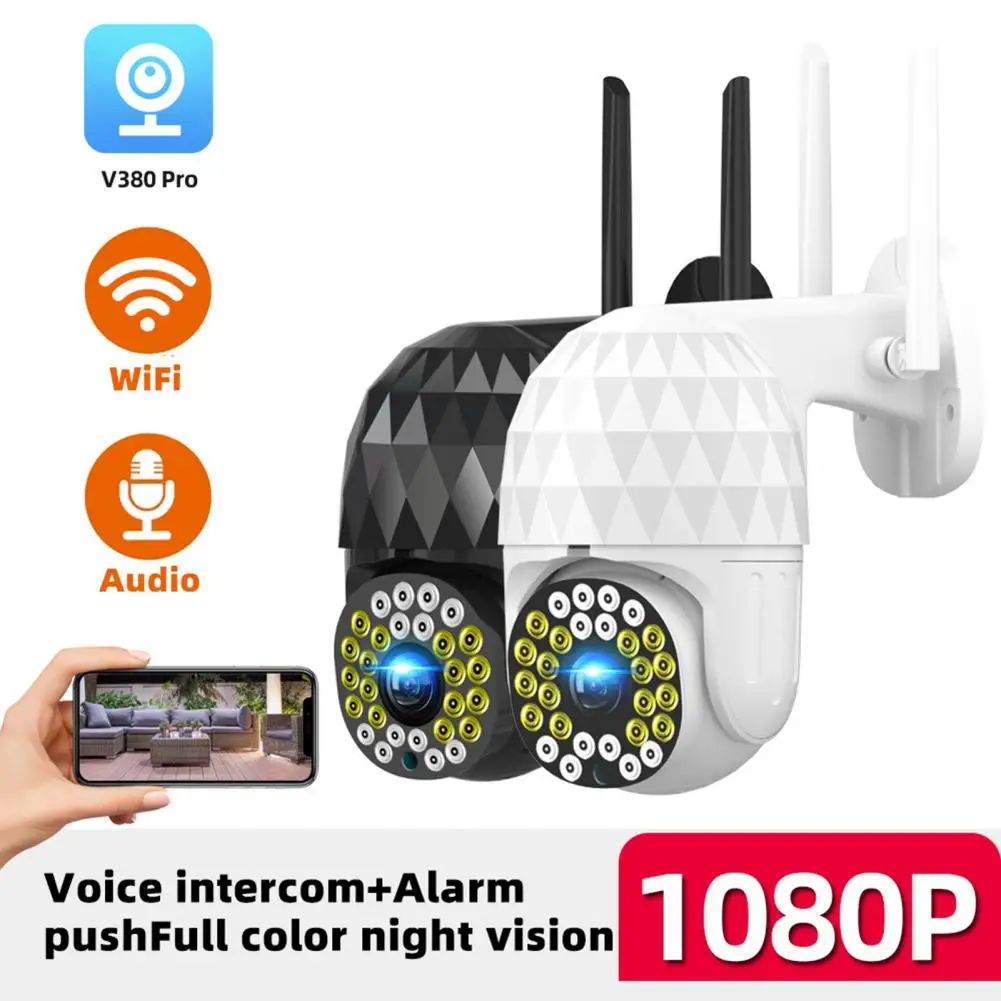 

Легкая практичная беспроводная Wi-Fi камера 1080P с функцией ночного видения