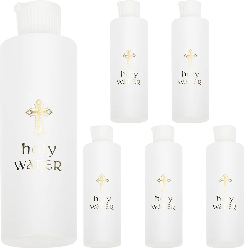 

Water Bottle Holy Bottles Baptism Holder Catholic Decorative Container Favors Party Wedding Decorations Christian