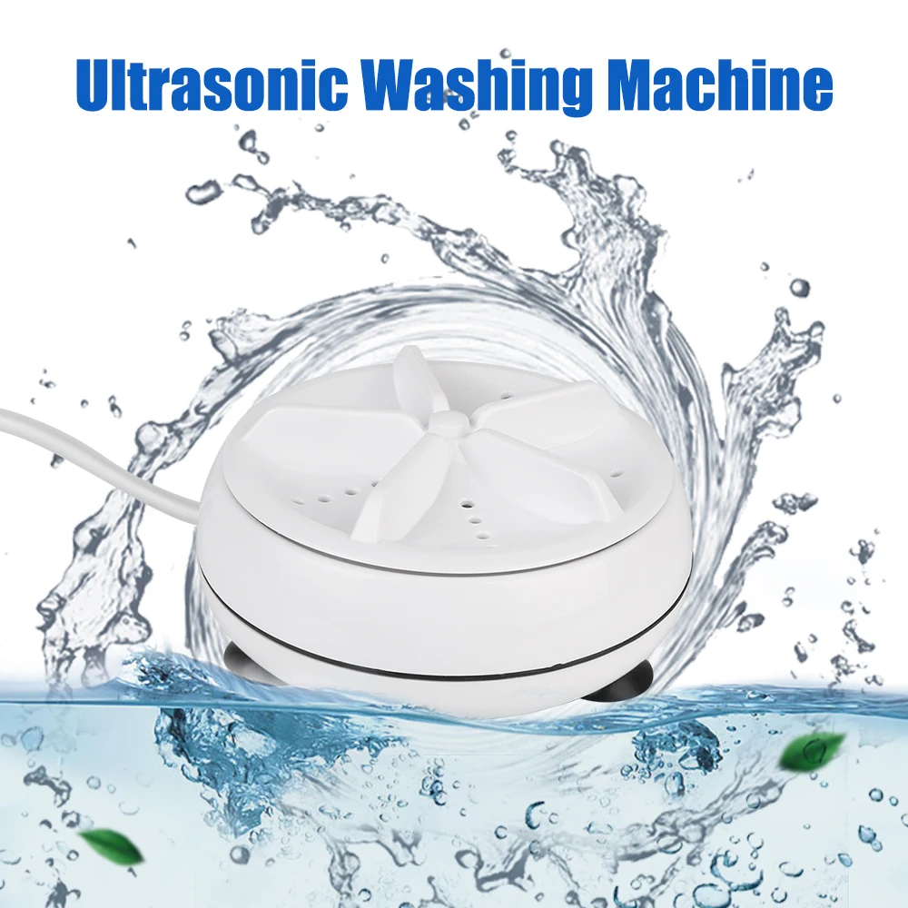 

Multifunctional Removes Dirt Clothes Washer Clothing Cleaning Portable Laundry Washing Machine USB Charge Mini Ultrasonic Washer