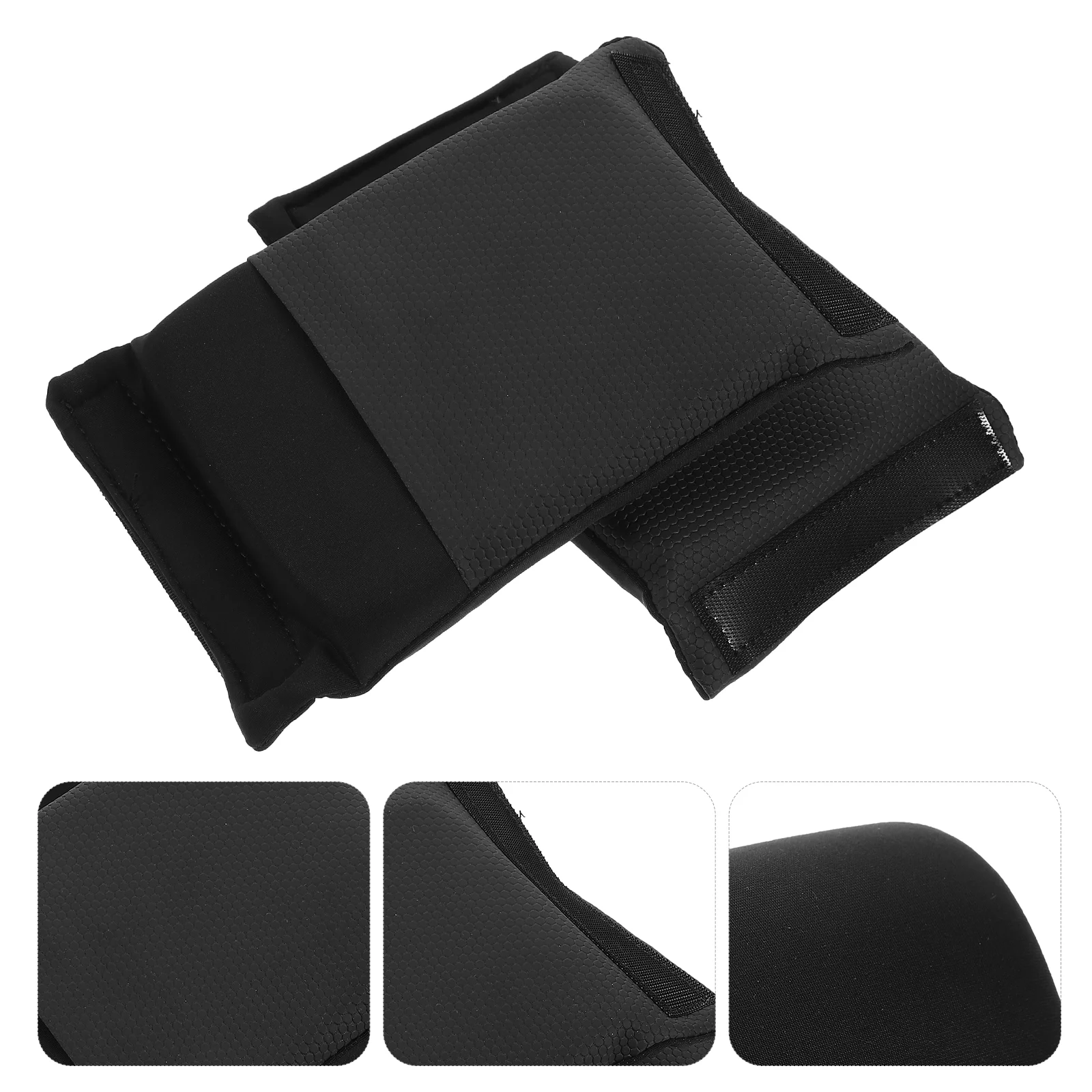 

2 Pcs Walkers Wheelchair Handle Grips Seat Cushion Soft Padding Senior Accessories Upholstery