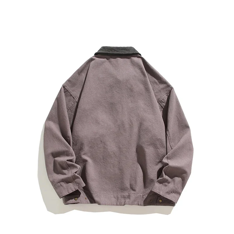 Американская высококачественная рабочая куртка с лацканами осенне-зимнее