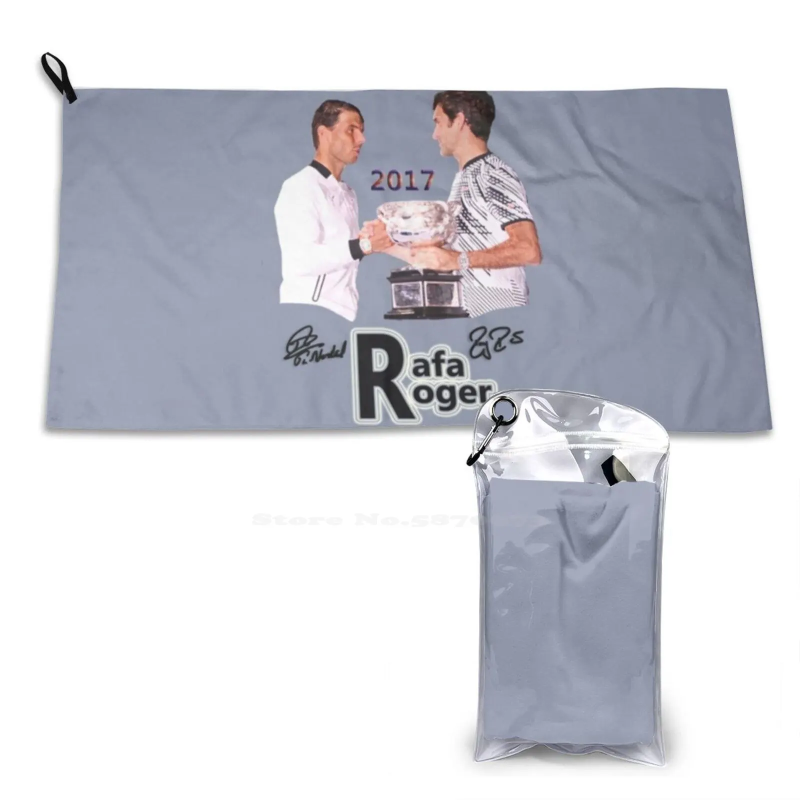 Home Outdoor Rafa Nadal Rafael Roger Federer Tennis 2017 Open Australia Wallet
