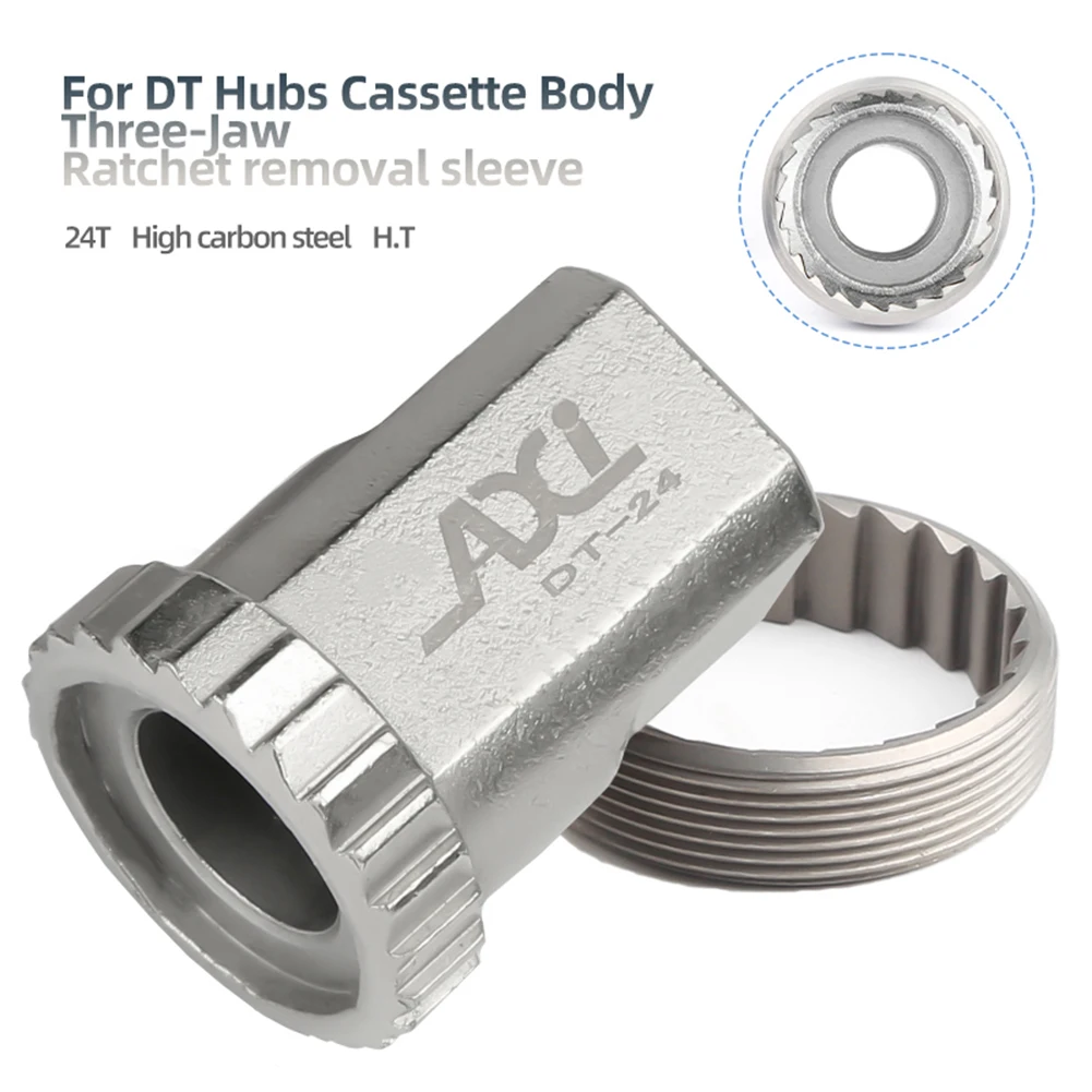 

Bicycle Hub Body Removal For DT SWISS 3-Pawl Three Pawl Rear Hub Lock Ring Nut Removal / Installation Tool Part Accessories