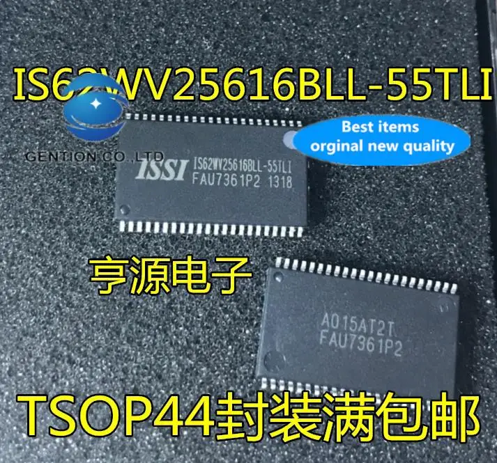 

10pcs 100% orginal new in stock IS62WV25616BLL IS62WV25616BLL-55TLI