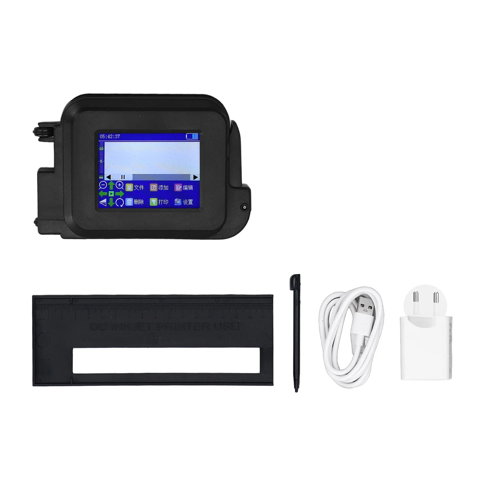Ручной струйный принтер Портативный мини светодиодный сенсорный экран для