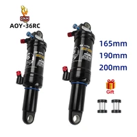 dnm aoy 36rc mtb shock abosorber 165mm 190mm 200mm soft tail manual control lockable rebound bicycle air rear shock cycling part