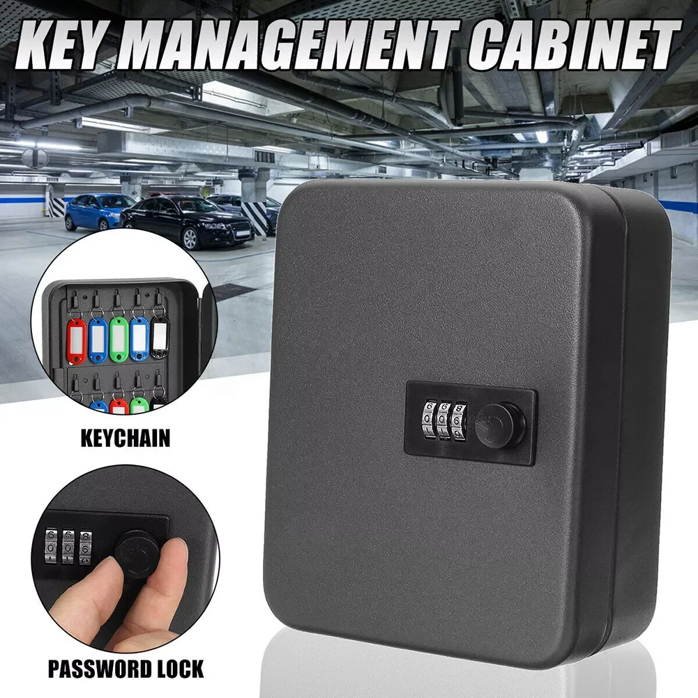 

Safe Box Organizer Car Lockable Resettable Code Office Combination Storage Cabinet Wall Mounted Metal Lock Password