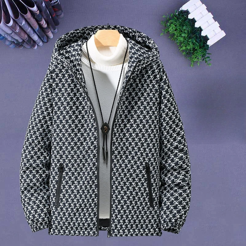 

Осенне-зимнее Мужское пальто, Мужская Утепленная куртка, зимнее короткое хлопковое пальто