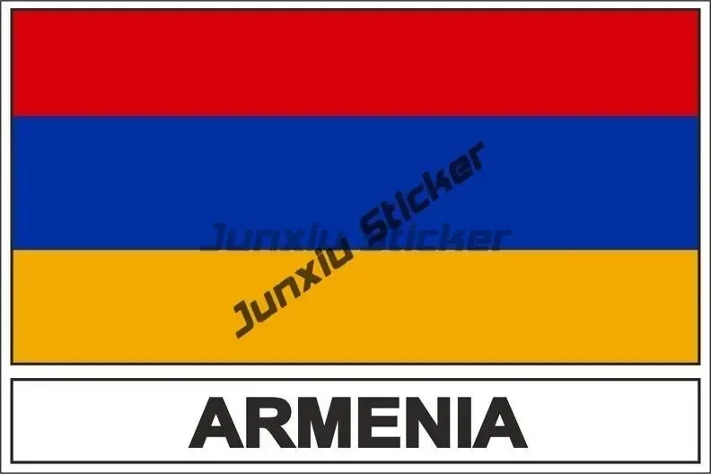 Армения Герб Наклейка Армянский Орел и Лев Флаг Контур Am Ноутбук Чемодан