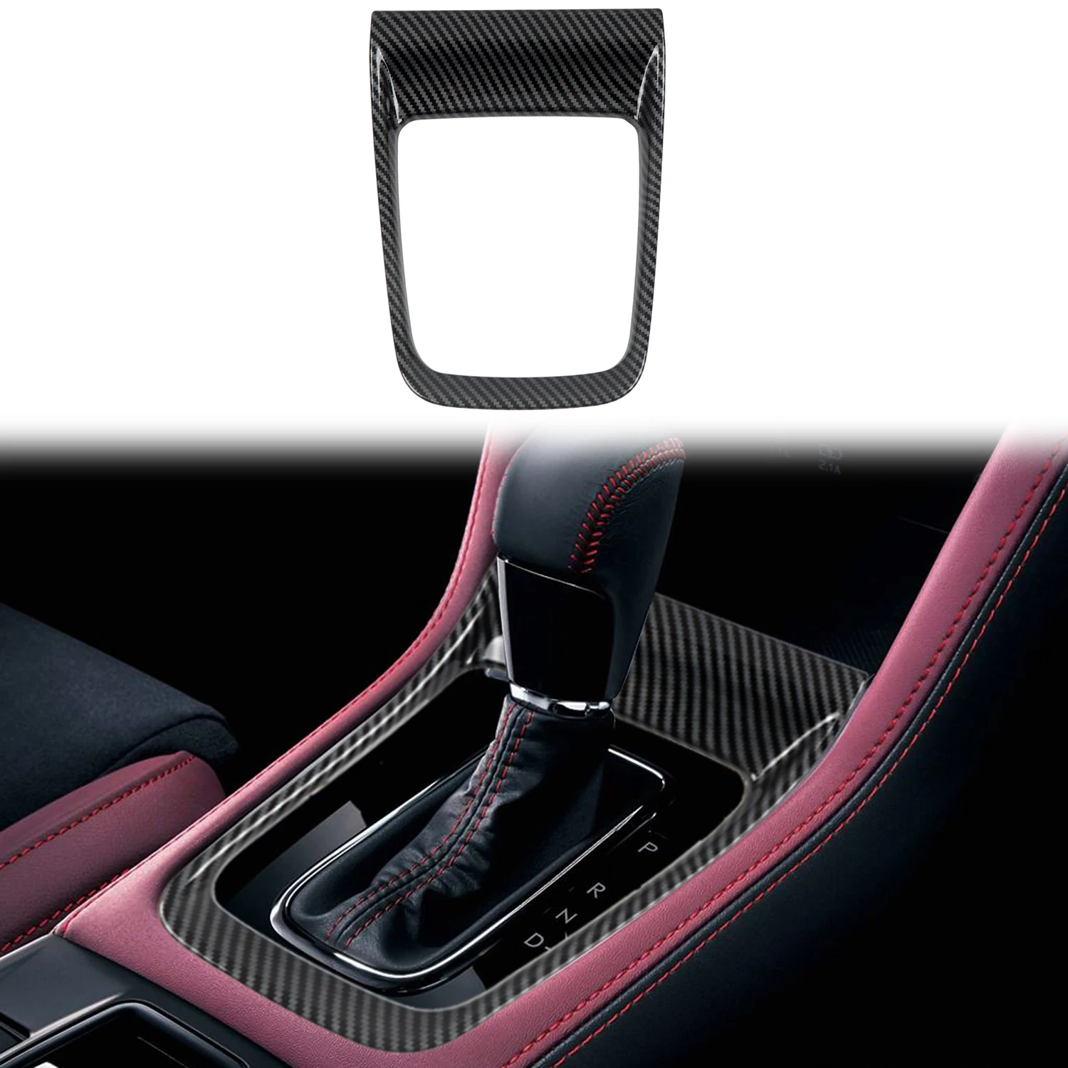

LHD!RHD! For Subaru WRX/ WRX STI 2015-2020 Car Accessories ABS Center Gear Shift Panel Cover 1pc For Subaru Levorg 2015-2020
