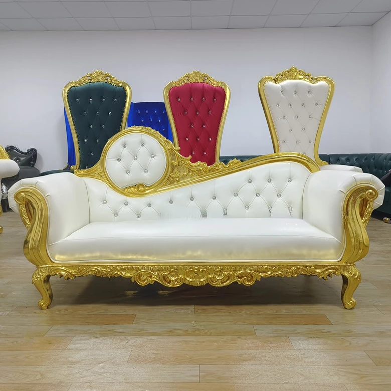 Американская фотография резная Кожа Искусство наложница диван высококлассный