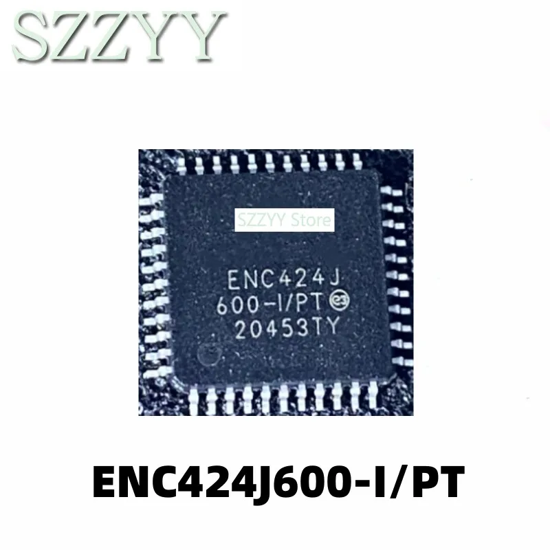 Микросхема контроллера Ethernet ENC424J ENC424J600 ENC424J600-I/PT QFP44, 1 шт.