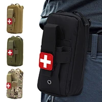 first aid pouch trauma outdoor survival travel camping hiking hunting household emergency first aid kit bag small empty pouch