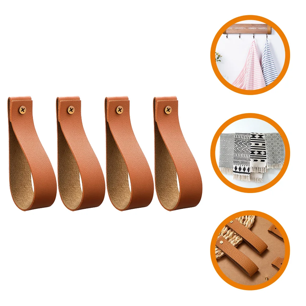 4 шт. ремни для карнизов настенные крючки полотенец настенных ремней
