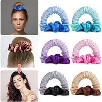 heatless curling rod headband no heat hair rollers ribbon lazy sleeping curls hair curler wave formers diy hair styling tools