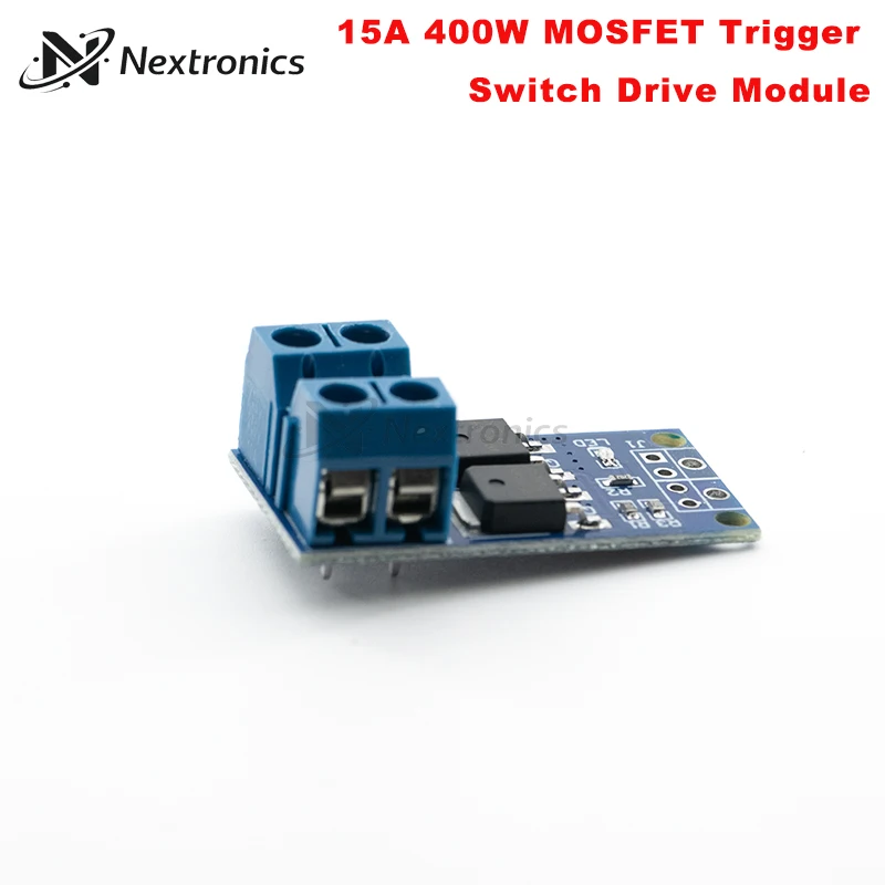 13510 шт. 15А 400Вт Модуль управления MOSFET-транзистором, плата управления электронным переключателем с регулятором ШИМ DC 5В-36В (art.: 3920db5a6c3bb) - 3920db5a6c3bb