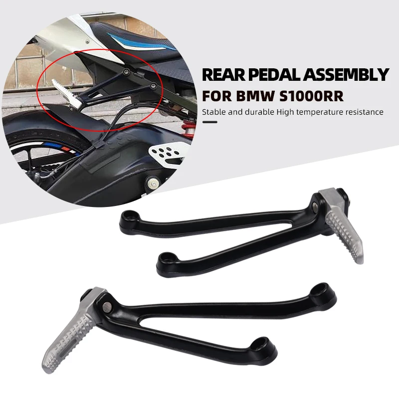 

Motorcycle Rear Passenger Footrest Foot Peg Rest Pedal For 2009-2017 BMW S1000RR S 1000 RR 1000RR