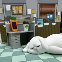 Фигурки офисных кроликов#5