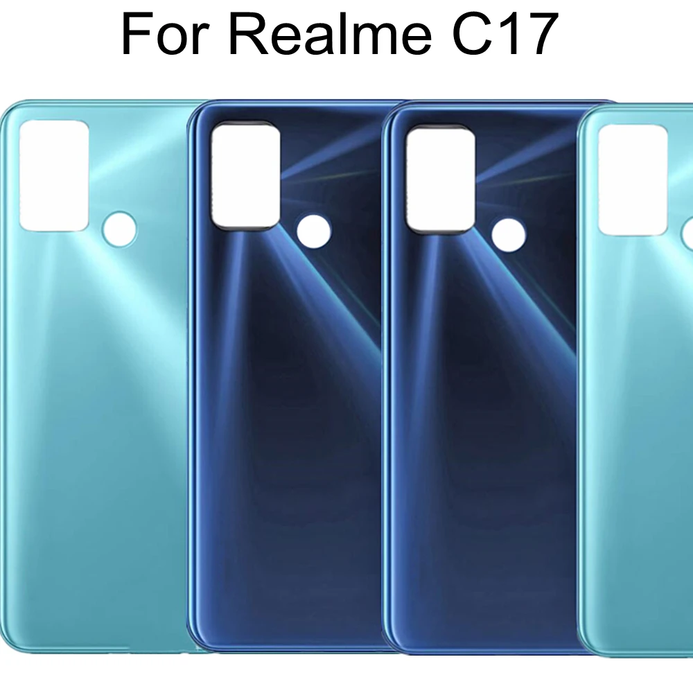 

For Realme C17 Battery Cover Back Rear Door Housing Case For Realme C17 RMX2101 Battery Cover Back Cover