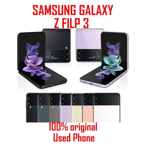 Смартфон Samsung Galaxy Z Flip, 8/128ГБ, 8/256ГБ, global, Б/у