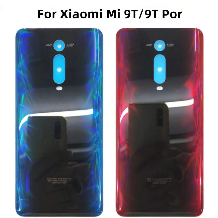 

Back Glass Cover For Xiaomi Mi 9T Back Battery Cover Mi9t Replacement Rear Door Housing Panel For Redmi K20 Pro Battery Cover