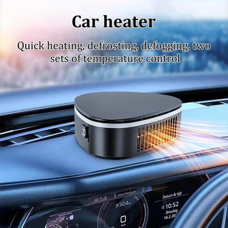 

Portable Car Heater Rotatable Car Defroster Safe Warmer Auto Windshield Defrost Defogger Auto Winter Heater Air Freshener