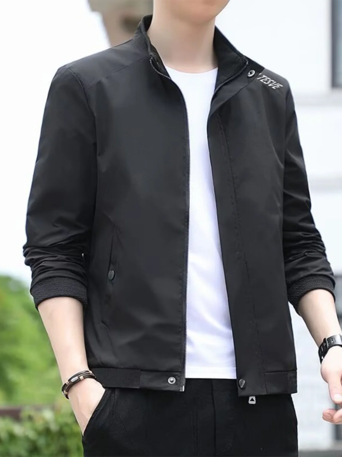 Куртка Верхняя одежда Мужская ветрозащитная водонепроницаемая весенне-осенняя