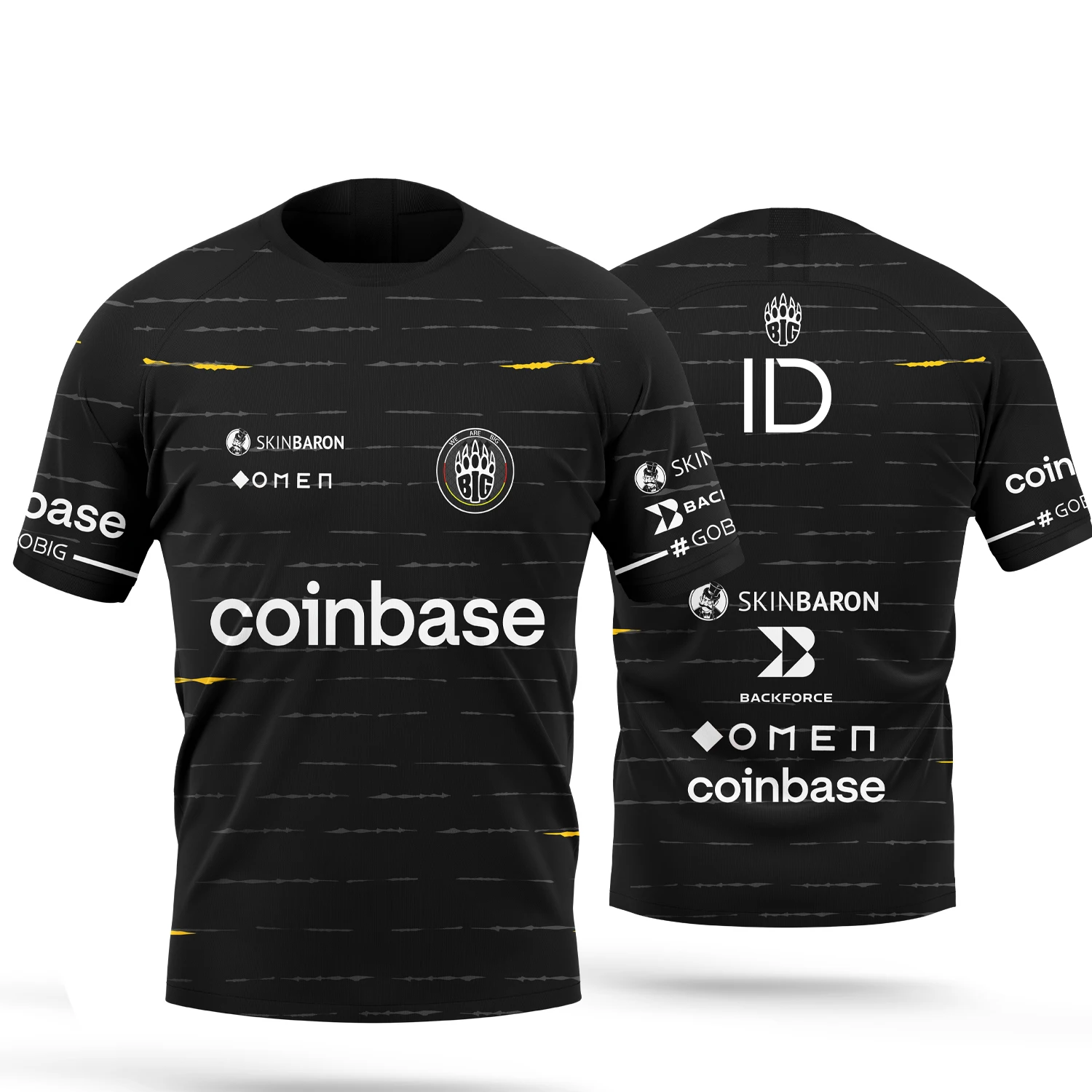 Летние мужские и женские футболки для киберспортивных игр BIG Genius Team CSGO Knife Tower