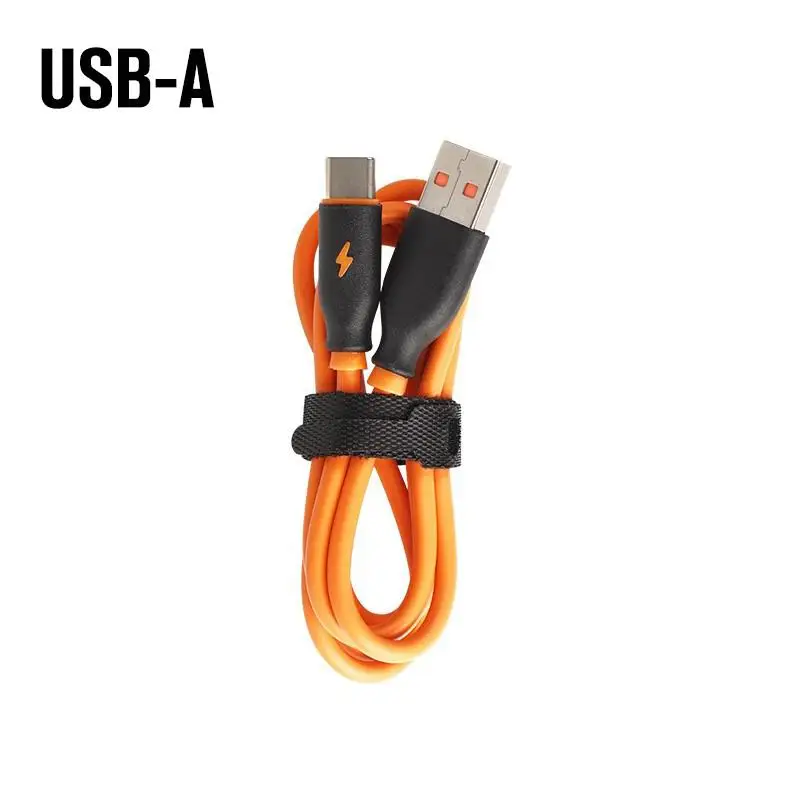 Фото Кабель ZGCINE USB-A для кабеля USB-C ZG-V99 V160 V50, оранжевый кабель мощностью 60 Вт. №3