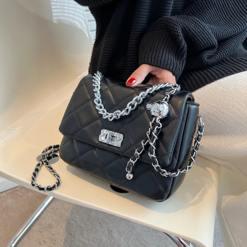 

Shoulder Bags for Women Luxury Designer Solid Simple Women's Handbags Summer Trend Fashion Brand Pu Leather Crossbody Bag Female