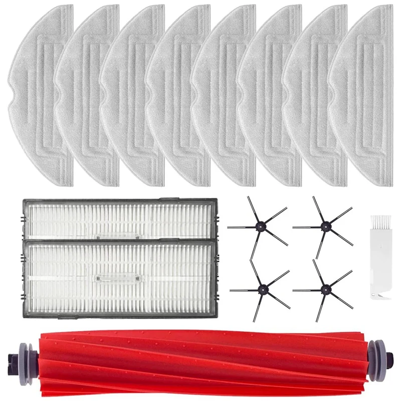 

Filter Mop Cloth For Roborock S7 / S7 Plus/S7 Maxv/S7 Maxv Ultra Vacuum Cleaner Accessories Main Side Brush Spare Parts