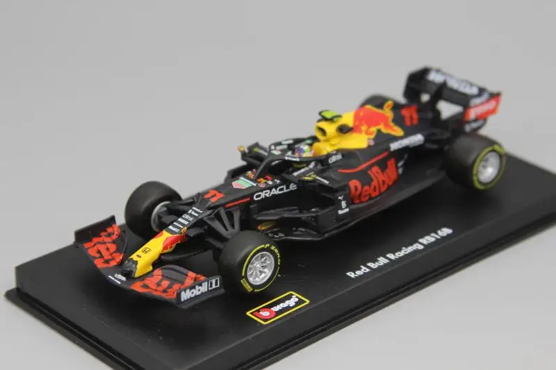 

F1 формула 1 2021 гоночная модель Bimeigao красивая версия 1:43 Перез RB16B модель автомобиля из сплава
