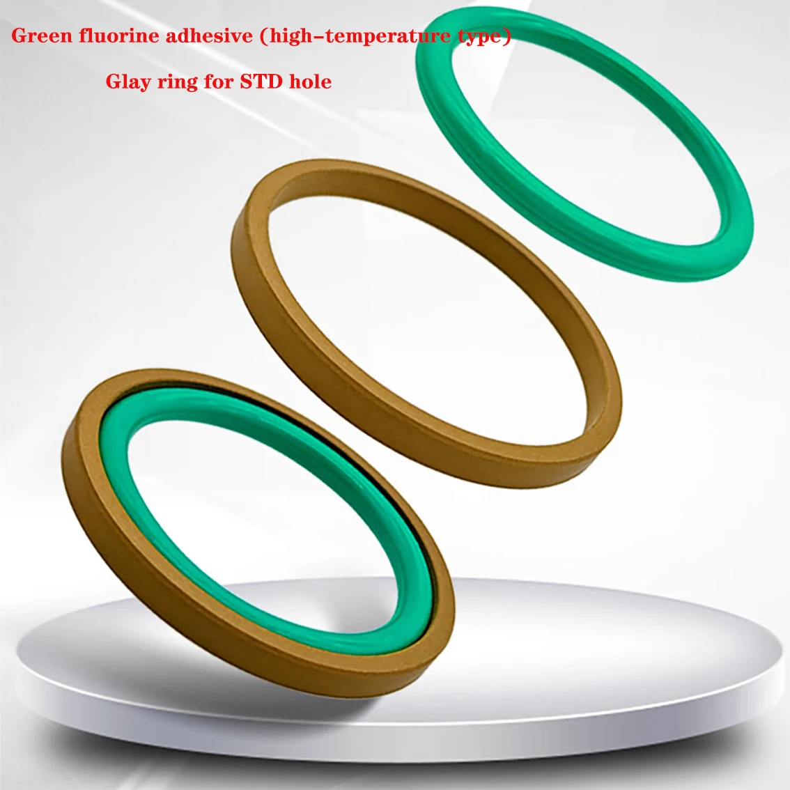 1 шт. уплотнительное кольцо двухпетлевой гидравлический цилиндр для STD поршня с