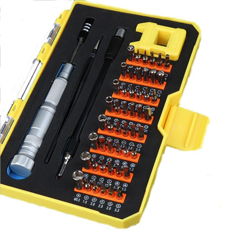 

Can be tightened mobile phone computer glasses multi-function repair tool 52 in one socket bit set screwdriver set