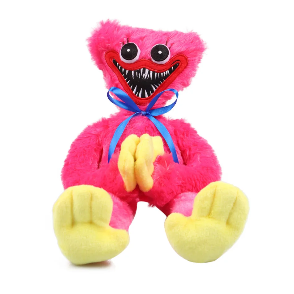 

2022 New 40cm Huggy Wuggy Stuffed Plush Toy Poppy Playtime Game Horror Doll Scary Soft Peluche Toys For Children Birthday Gift