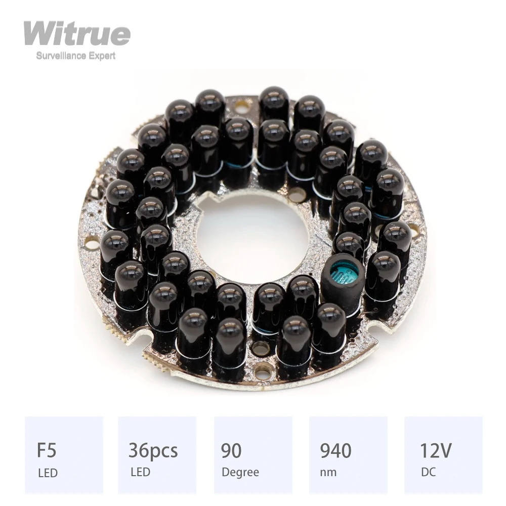 

Witrue IR LED Board FY-T5036-L для камер видеонаблюдения