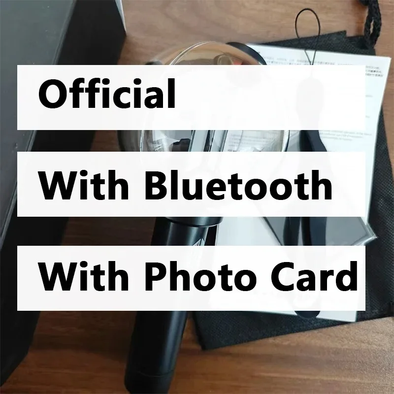 Фото Новая оригинальная световая палочка Ver.4 Special Edition Ver.3 для концертов с Bluetooth, коллекция фотокарточек, ручной светильник №2