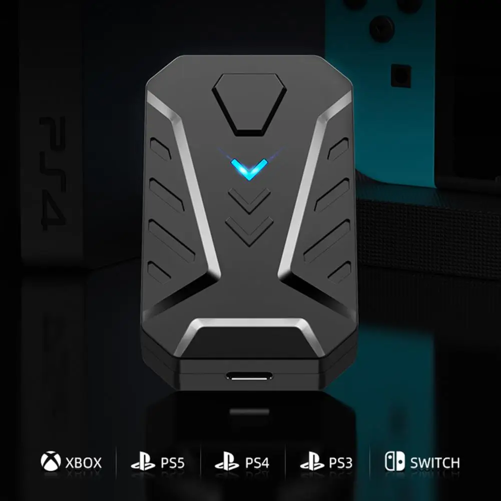 

Портативная игровая клавиатура, легкий игровой контроллер, надежная игровая одноклавиатура, набор конвертеров