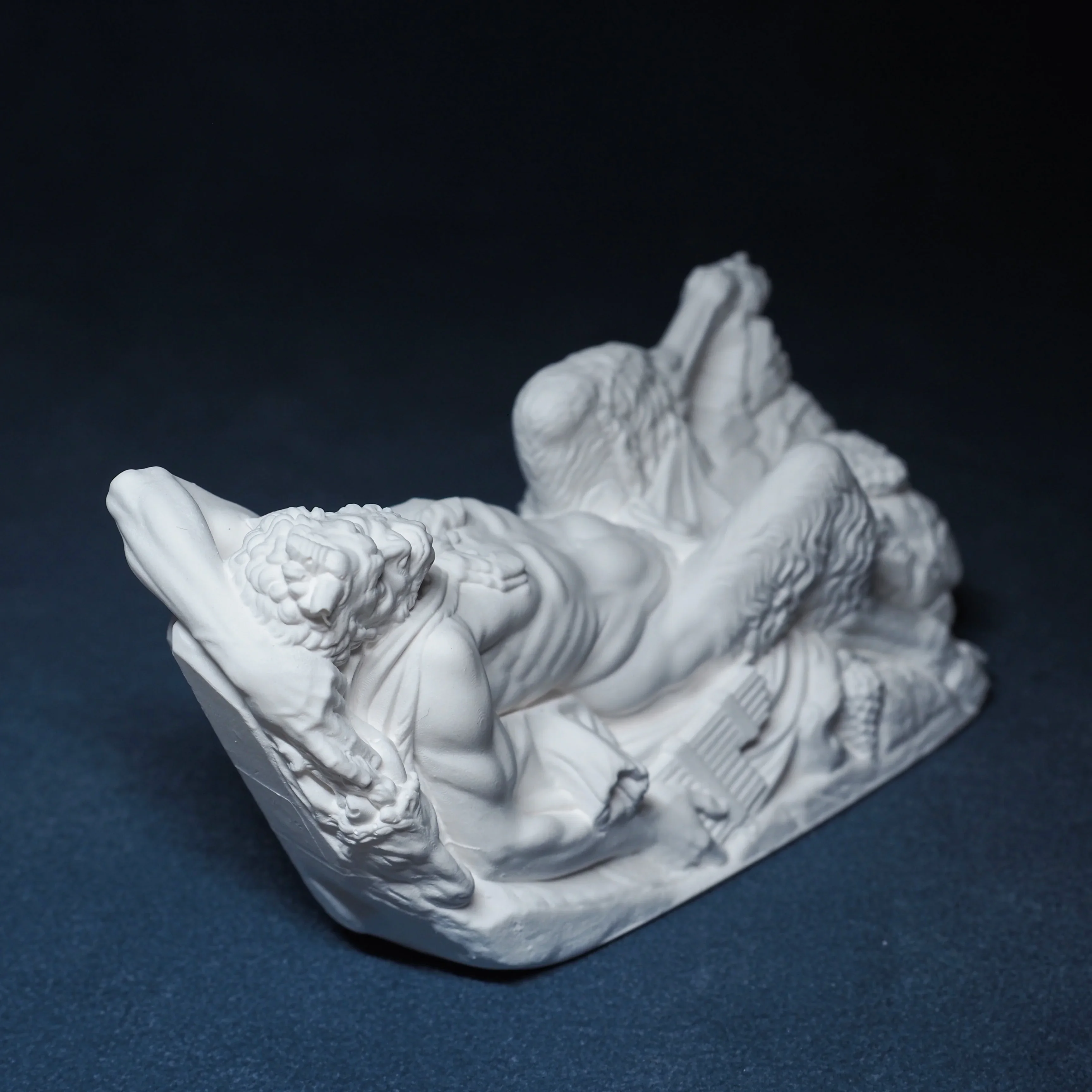 Статуя Бога Пан из древней греческой мифологии ретро-римская гипсовая статуя