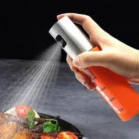 100ml spray bottle with scale refillable glass vinegar gravy oil bottle dispenser for kitchen