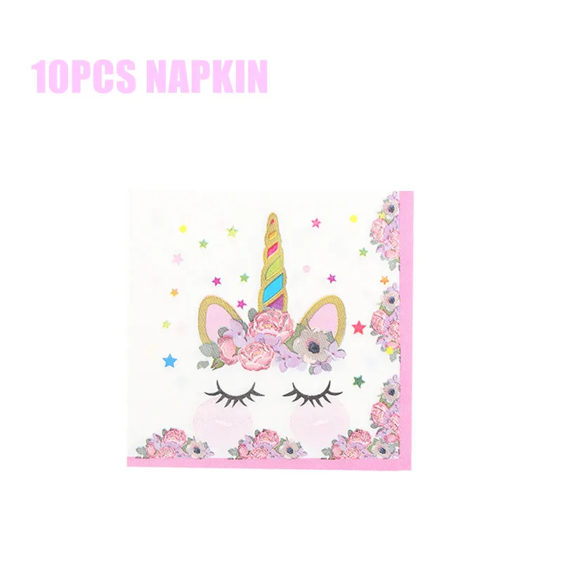 

Украшения для праздника с единорогом