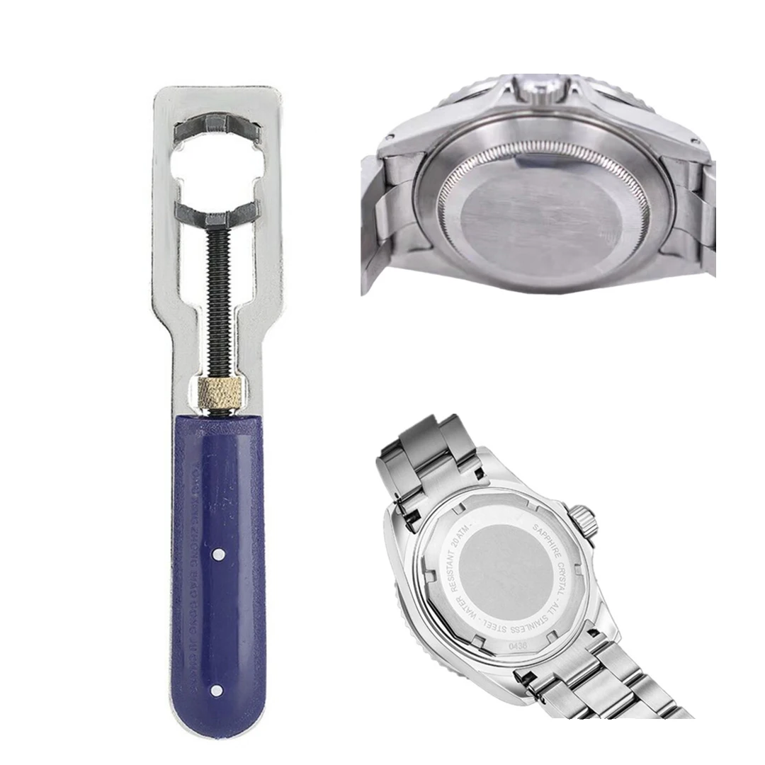 Watch Repair Tool Metal Adjustable Back Case Opener Cover Remover Tool For Watchmaker Opener Remover Tool Watch Case Opener