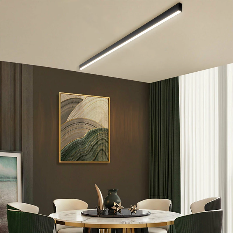 $19.73 Minimalist LED Strip Corridor Chandeliers Aisle Balcony Ceiling Lamp Simple Modern Creative Entrance Cloakroom Lighting Light