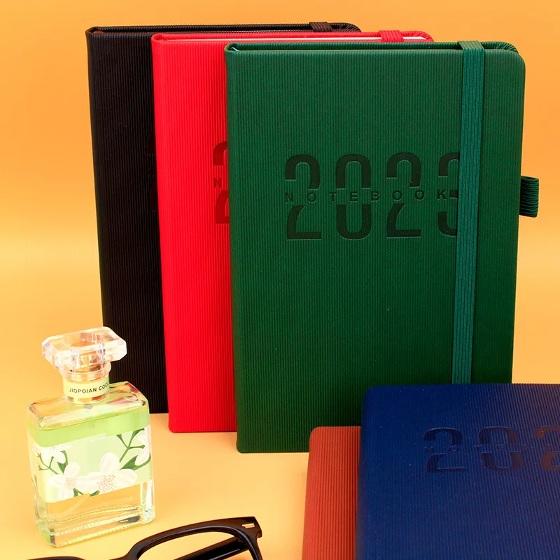 

Блокнот на ремешке А5, 2023, школьные принадлежности, супер толстый блокнот-планировщик для студентов, милый блокнот, школьные и офисные канцелярские принадлежности