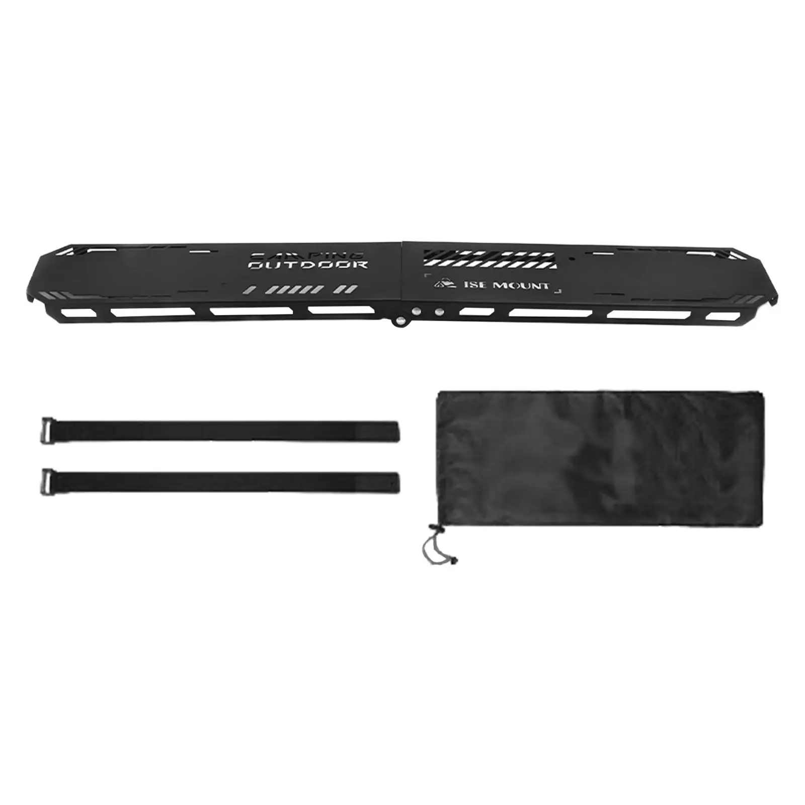 

Настольная металлическая пластина для кемпинга с сумкой для переноски, легкое складное прочное Уличное оборудование для кемпинга, пешего туризма, приготовления пищи, путешествий, пляжа