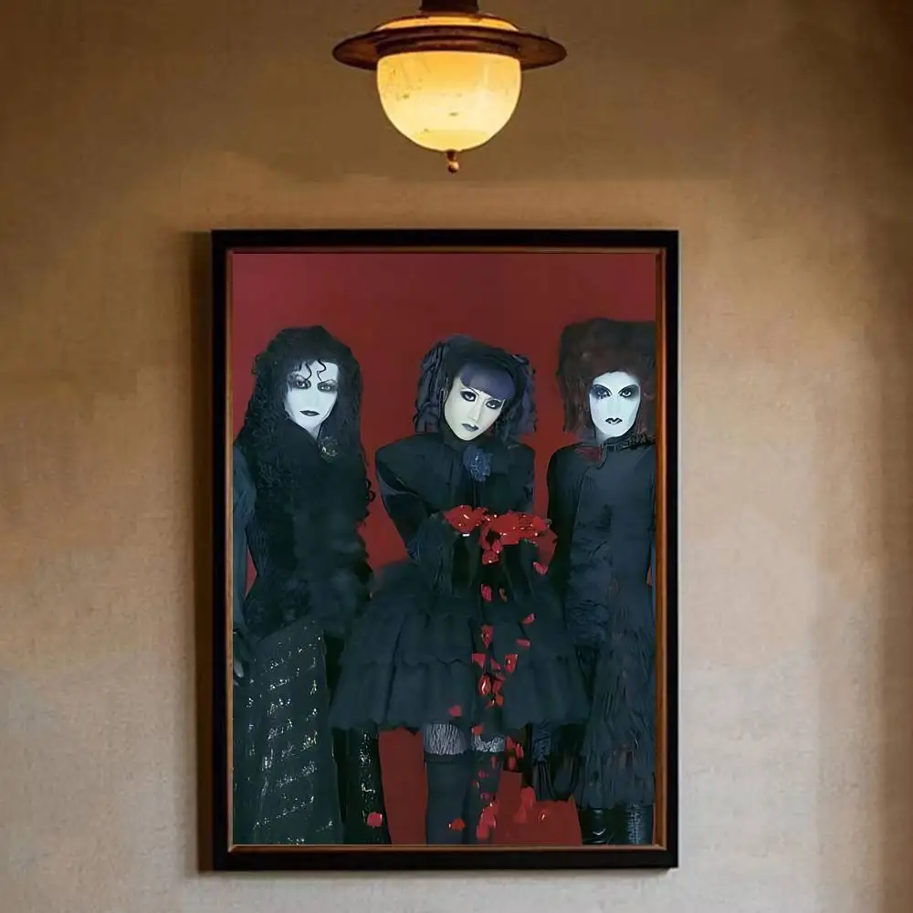 Фото Постеры Malice Mizer в стиле Visual Kei Rock для спальни и гостиной, холстовые картины, настенное искусство, декор для дома. №5