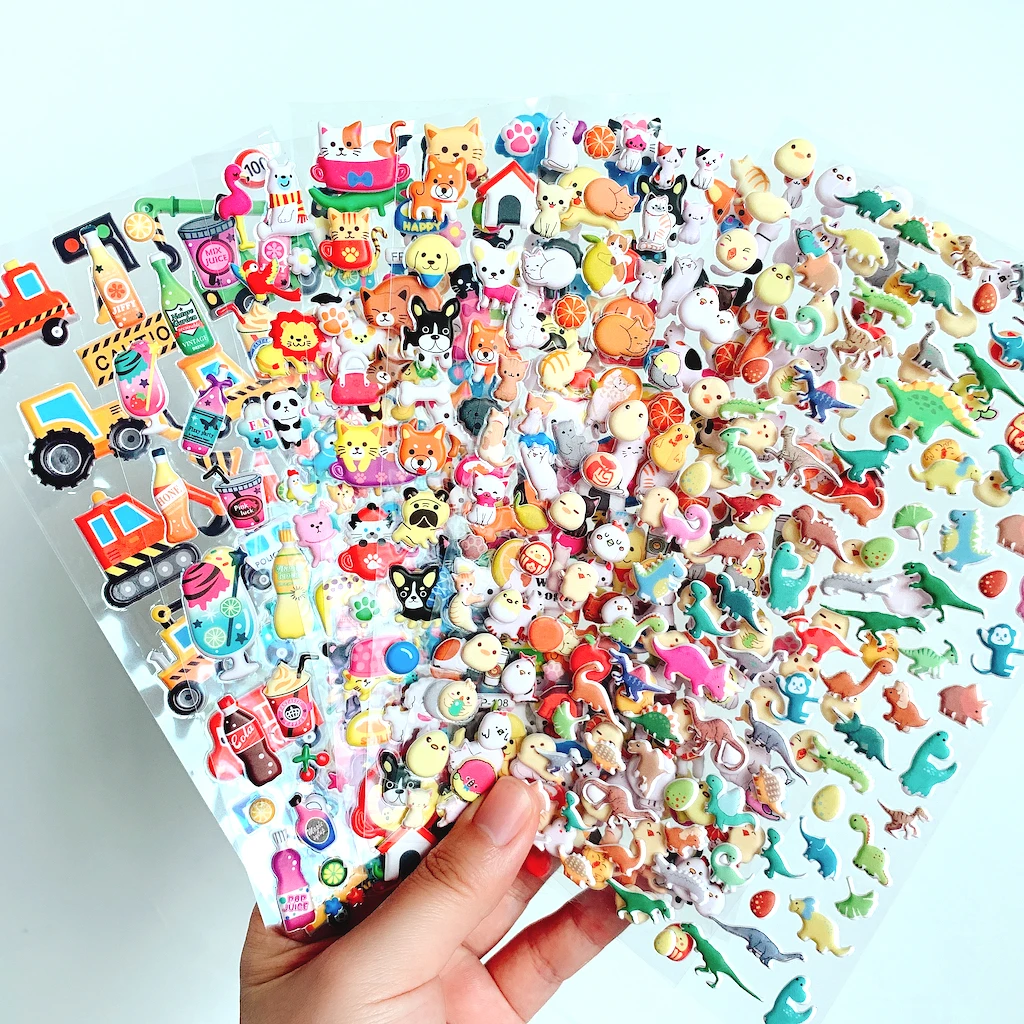 Милые милые 3D пышные игрушки наклейки для скрапбукинга сделай сам журнала